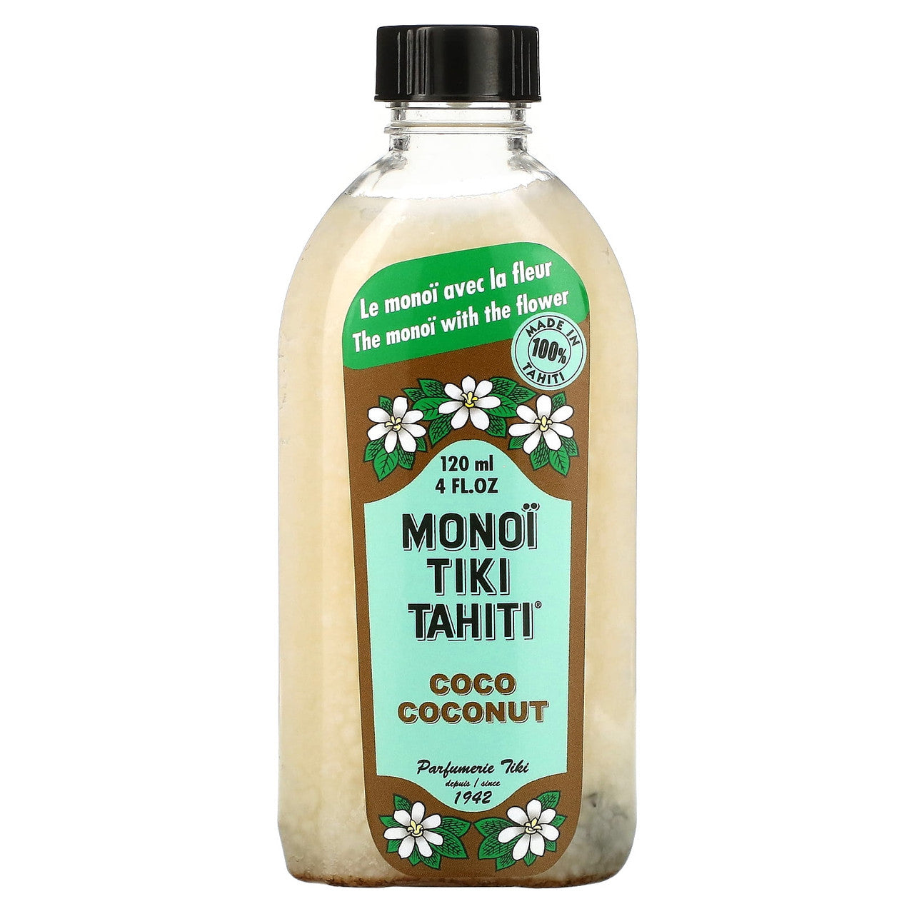Monoi Tiki Tahiti Coco Coconut Oil - 4 Oz